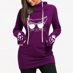 Hoodies & JerséisHarajuku Cat - Hoodies impresos