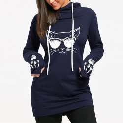 Hoodies & JerséisHarajuku Cat - Hoodies impresos