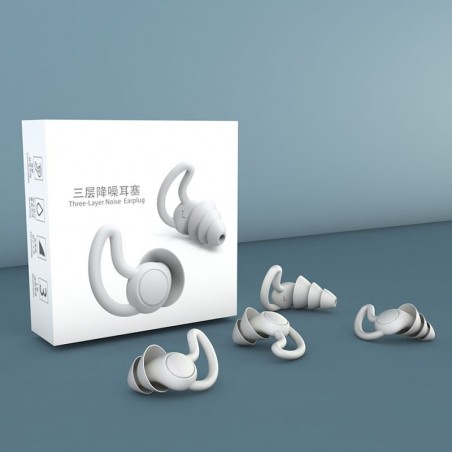 DormidoEarplugs - Protective - Silicona - impermeable - 1 Pareja