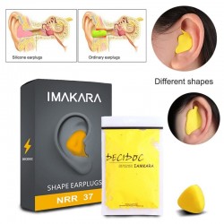 DormidoMoldeada - Reducción de ruido - Earplugs - 60Pcs