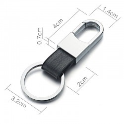Custom Lettering - Keyring - GreyKeyrings