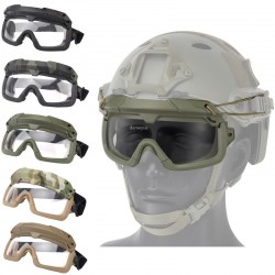 MáscaraTactical - Airsoft - Paintball - gafas - Windproof