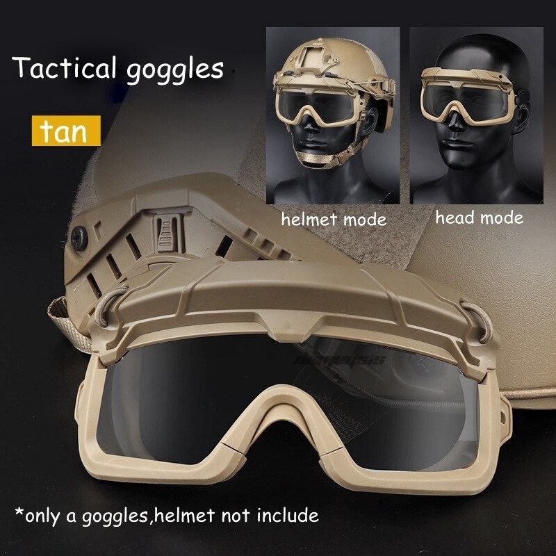 Tactical - Airsoft - Paintball - Goggles - WindproofMasks