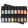 MasajeAceites esenciales para difusor / humidificador / masaje / aromaterapia - 10ml - 16 piezas