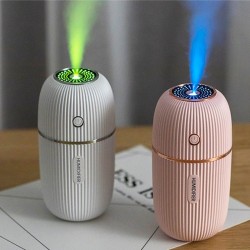 Ultrasonic - Aroma Humidifier - 300ML - Romantic ColorHumidifiers