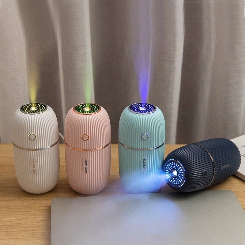 Ultrasonic - Aroma Humidifier - 300ML - Romantic ColorHumidifiers Ultrasonic - Aroma Humidifier - 300ML - Romantic ColorHumidifiers