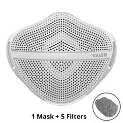 Camouflage - Respirator Face Mask - Silicone - 1pcMouth masks