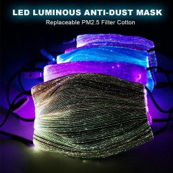 MáscaraLED - Luminoso - Anti-Dust - Máscara - 1Pc