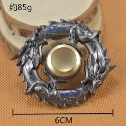 Hilandero inquietodragón chino - metal fidget spinner
