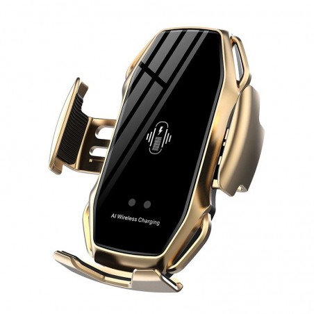 CargadoresCargador inalámbrico de coche Qi - iPhone - Samsung - Xiaomi