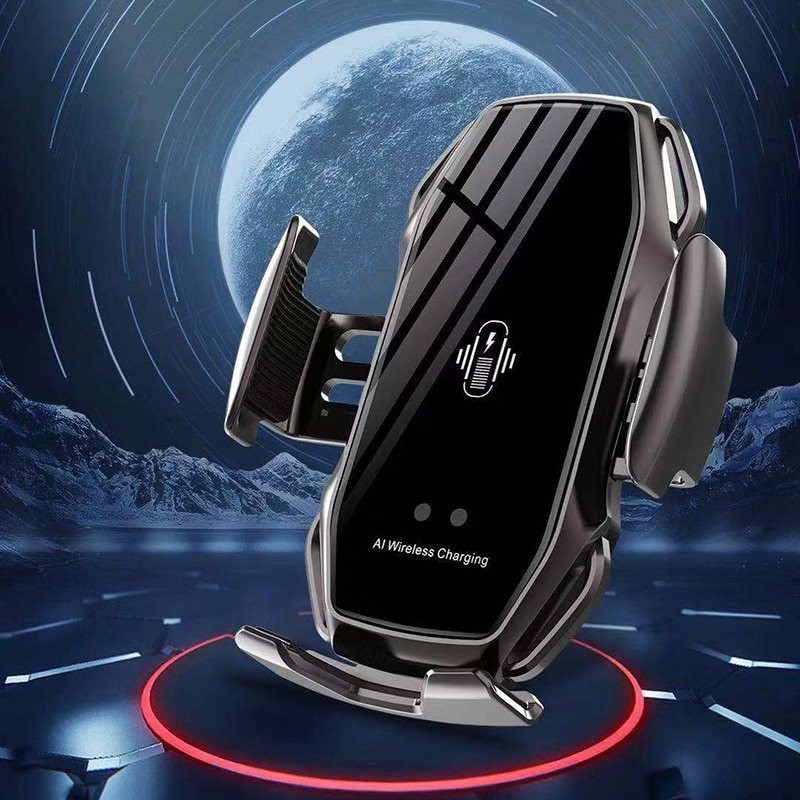 CargadoresCargador inalámbrico de coche Qi - iPhone - Samsung - Xiaomi