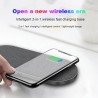 2 in 1 Qi Wireless Charger - Samsung S20 - S10 - Double Fast Charging PadChargers