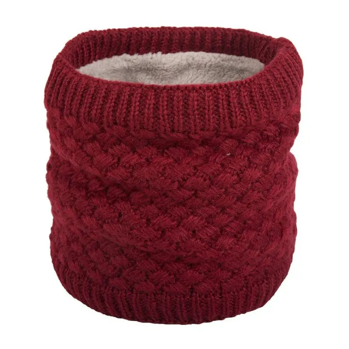 Pañuelosbufanda de punto redondo cálido - unisex