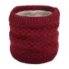 Pañuelosbufanda de punto redondo cálido - unisex