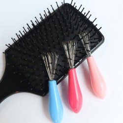 Cepilloscepillo de pelo / limpiador de peines - mini cabellera de eliminación