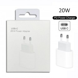 CargadoresPD 20W - USB-C C2 - 5V 9V 2.2A - cargador rápido - enchufe UE
