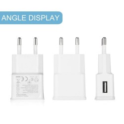 Universal fast charger - single USB port - adapter - EU plugChargers