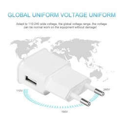 CargadoresCargador universal rápido - solo puerto USB - adaptador - UE enchufe