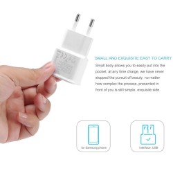 Universal fast charger - single USB port - adapter - EU plugChargers