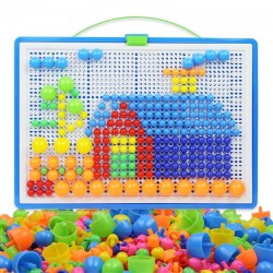 ConstrucciónMushroom - DIY - Juguetes educativos para niños - 296PCS