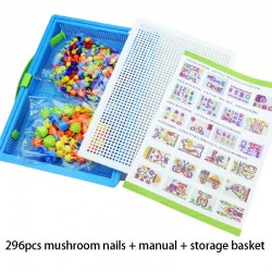 ConstrucciónMushroom - DIY - Juguetes educativos para niños - 296PCS