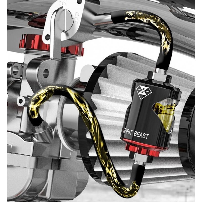 Partes de motosKawasaki - Bestia Espírita - Filtro de combustible para motocicleta - Universal
