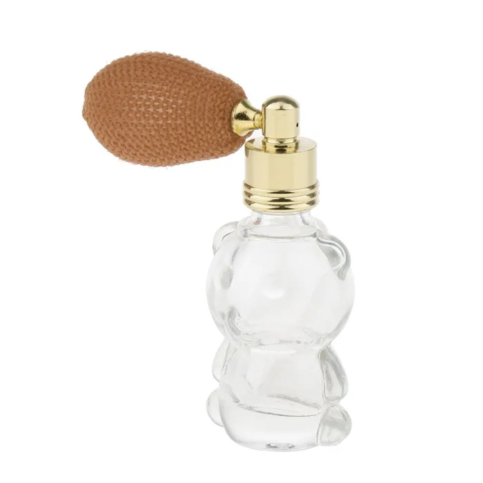 Perfume8 ml de vidrio - Botella perfumada - Refillable - Forma de oso