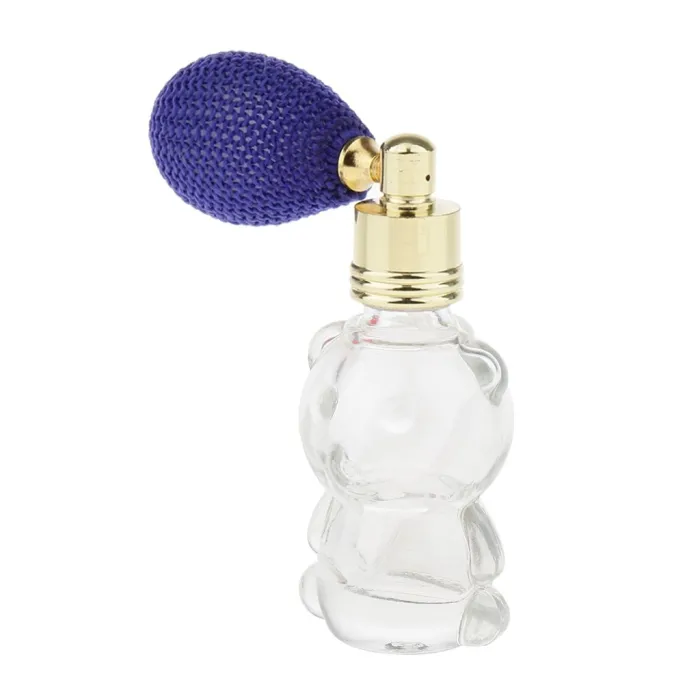 Perfume8 ml de vidrio - Botella perfumada - Refillable - Forma de oso