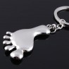 Silver Feet - KeychainKeyrings