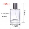 Perfume30ml - 50ml - Vidrio Frostado - Botellas Perfume