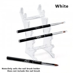 Nail Art - Brush Holder - Black - WhiteEquipment