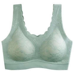 Lenceríasujetador de encaje sexy - sin cables - push-up - cómodo