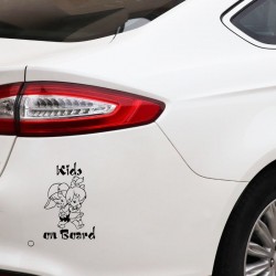 Kids On Board - vinyl car stickerStickers