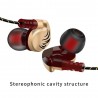 Auriculares3.5mm - auriculares deportivos - cableado - super bajo - auricular con micrófono