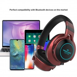 AuricularesAuriculares deportivos Bluetooth - auriculares - micrófono - Led