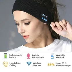 AuricularesHoja deportiva Bluetooth - auriculares estéreos - inalámbrico