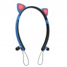 AuricularesBluetooth - auriculares inalámbricos - micrófono - auriculares en la cabeza - orejas de gato luz LED
