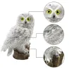 Owl shaped garden light with solar panel - LED - waterproofSolar lighting