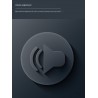 AuricularesMini - Bluetooth auriculares sin manos - auricular de cuero con micrófono - cancelación de ruido