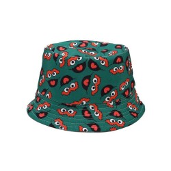 Vintage - printed fishing hat - reversible - unisexHats & Caps