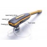 AuricularesMini - Bluetooth auriculares sin manos - auricular de cuero con micrófono - cancelación de ruido