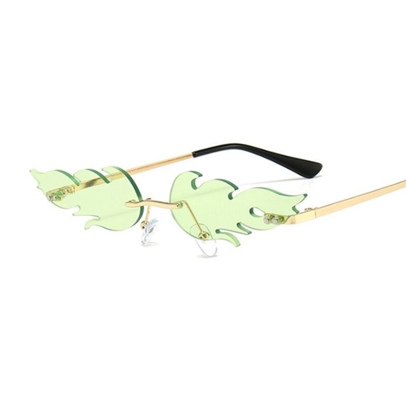Gafas de solGafas de sol vintage - llamas de fuego