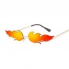 Sexy - vintage sunglasses - fire flamesSunglasses