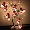 NavidadCuerdas con muñecos de nieve - LED Navidad luces decorativas