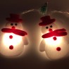 NavidadCuerdas con muñecos de nieve - LED Navidad luces decorativas