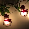 NavidadCuerdas con muñecos de nieve - LED Navidad luces decorativas