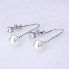AretesPendientes largos con cristal