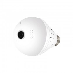 Mini IP security camera - wireless - LED - 960P - WiFi - CCTV - fisheye - two ways audio - bulb - lampSecurity cameras