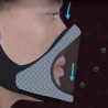Mascarillas bucalesTapa transparente facial / boca - máscara protectora con visera de boca abierta