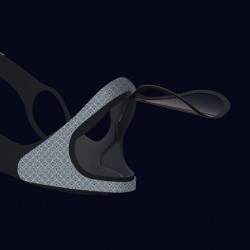 Mascarillas bucalesTapa transparente facial / boca - máscara protectora con visera de boca abierta